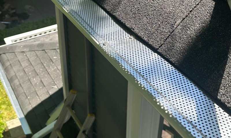 Leaf guard gutter services in Coquitlam