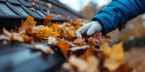 leaf screening gutter services in Langley