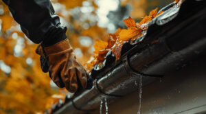 Gutter cleaning in White Rock